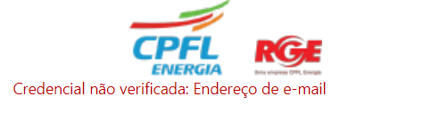 Mensagem quando esquece de verificar o cógido